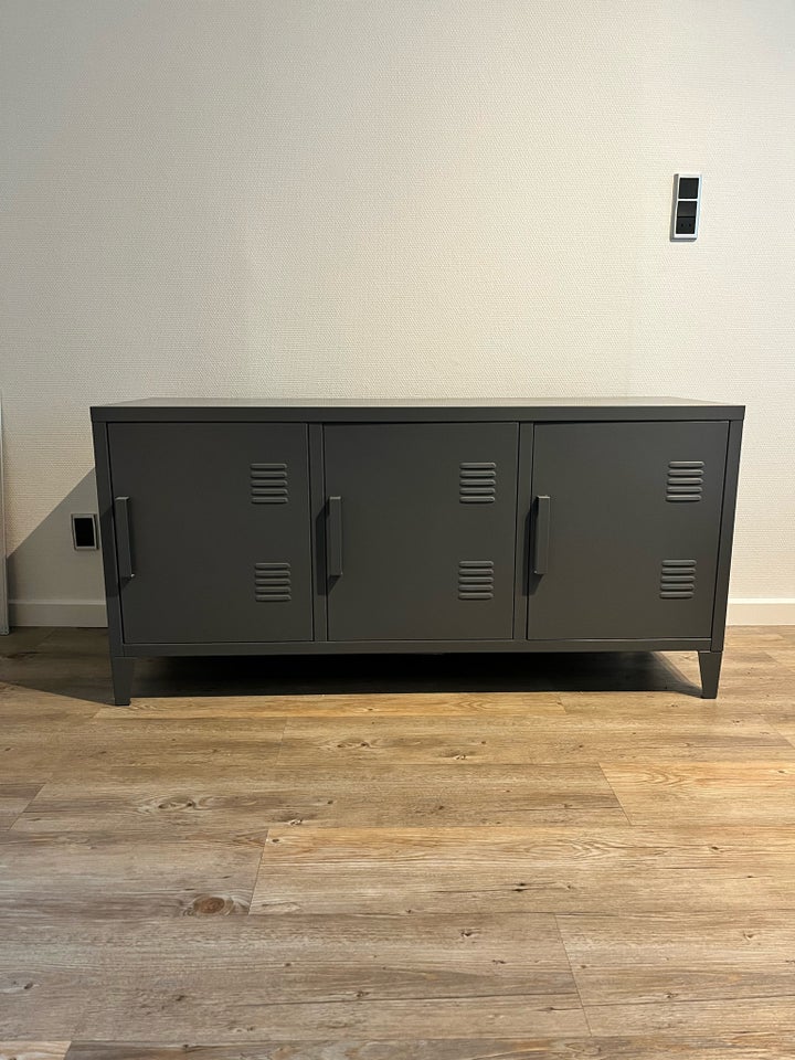 Tv-bænk, metal, b: 120 d: 40 h: 58