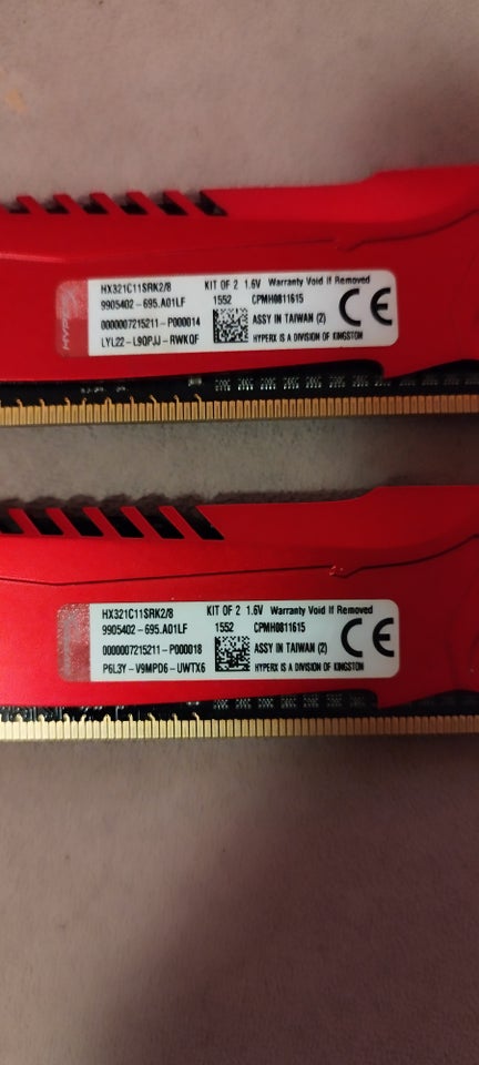 Kingston Hyperx Savage, 8gb, DDR3