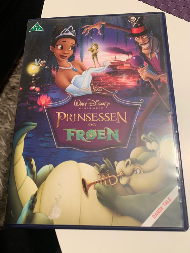 Prinsessen og frøen , DVD,