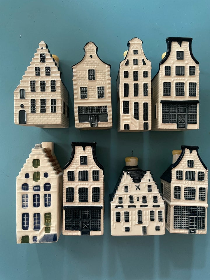 Porcelæn KLM huse Holland