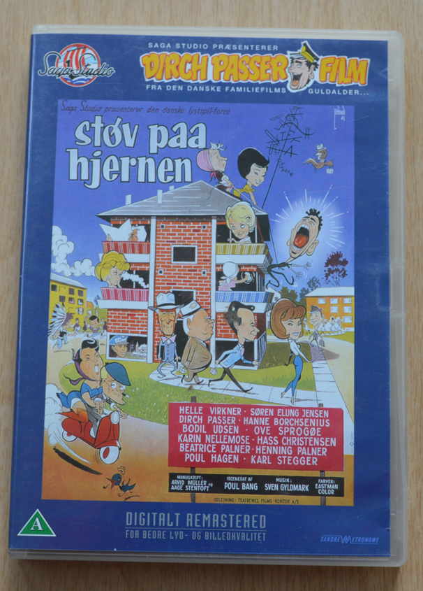 Støv på hjernen, DVD, komedie