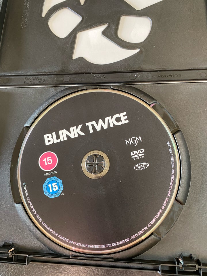 Blink Twice, DVD, thriller