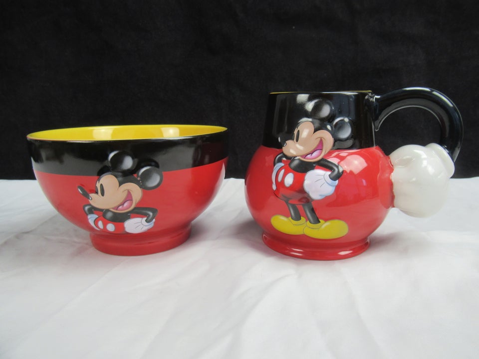 Porcelæn Mickey Mouse Krus Og