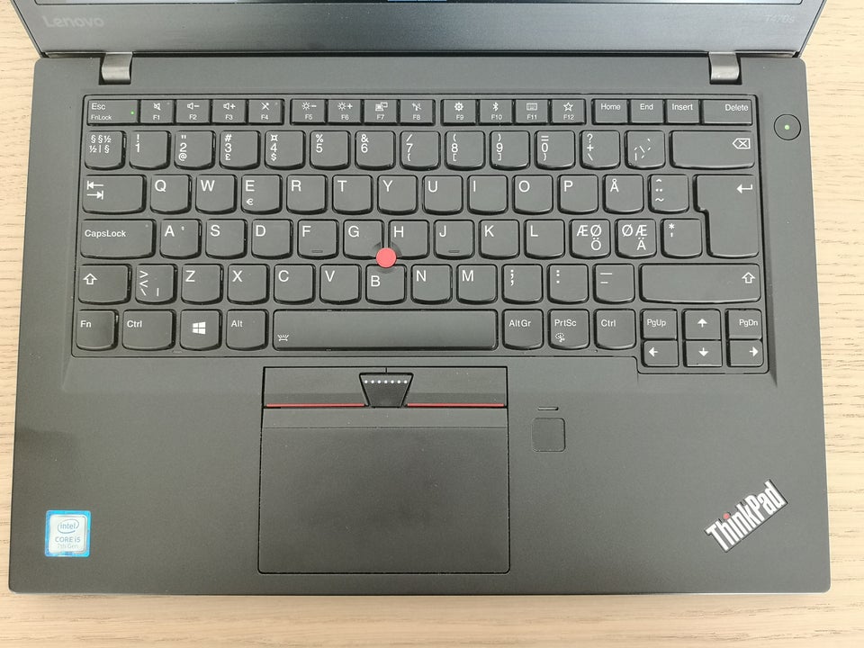 Lenovo ThinkPad T470s, 2x2.5 GHz, 8