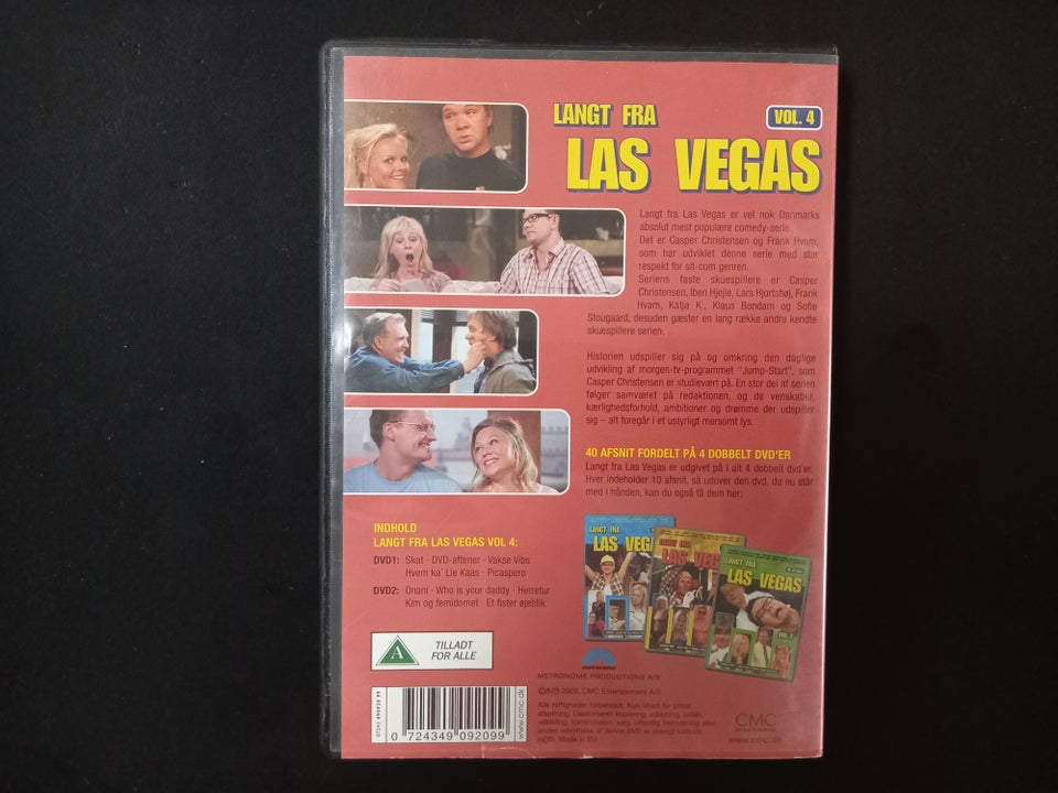 Langt fra Las Vegas Sæson 5, DVD,