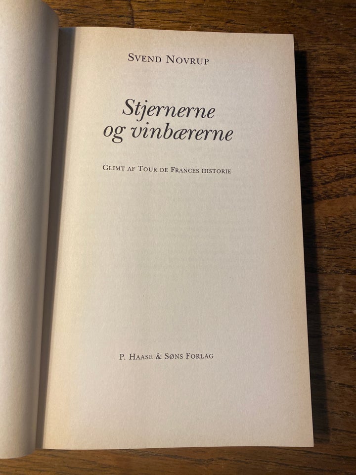 Stjernerne og vinbærerne , Svend