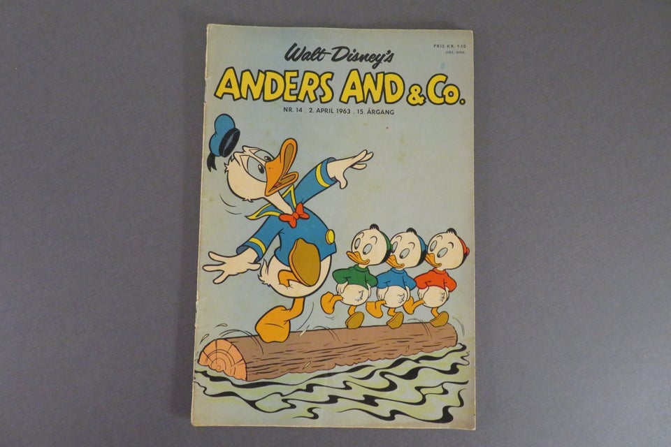 Anders And 1963 nr. 14, Tegneserie