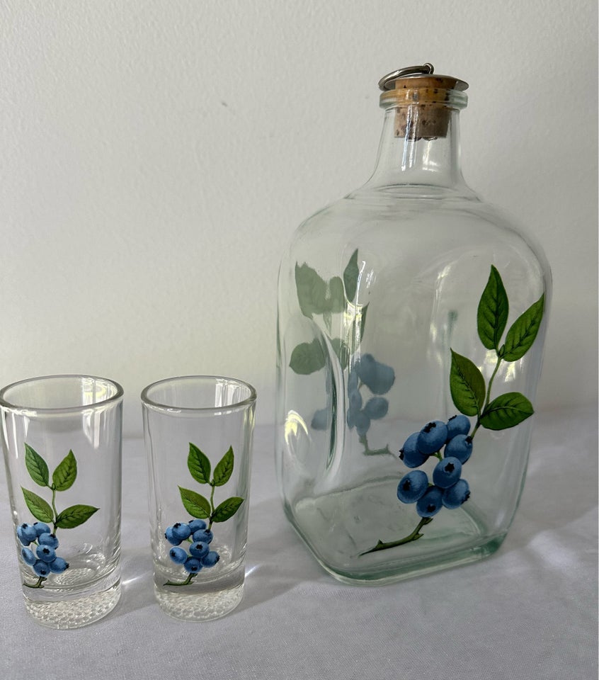 Glas, Karaffel og shotglas