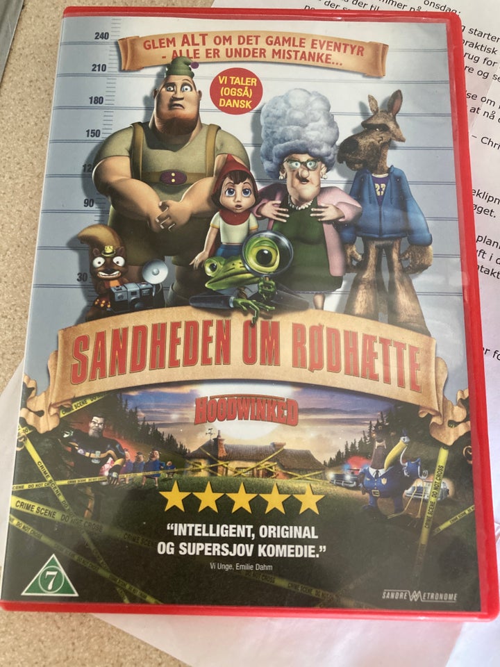 Sandheden om Rødhætte DVD