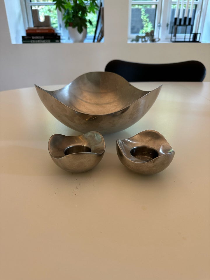 Georg Jensen skål  fyrfads, Georg