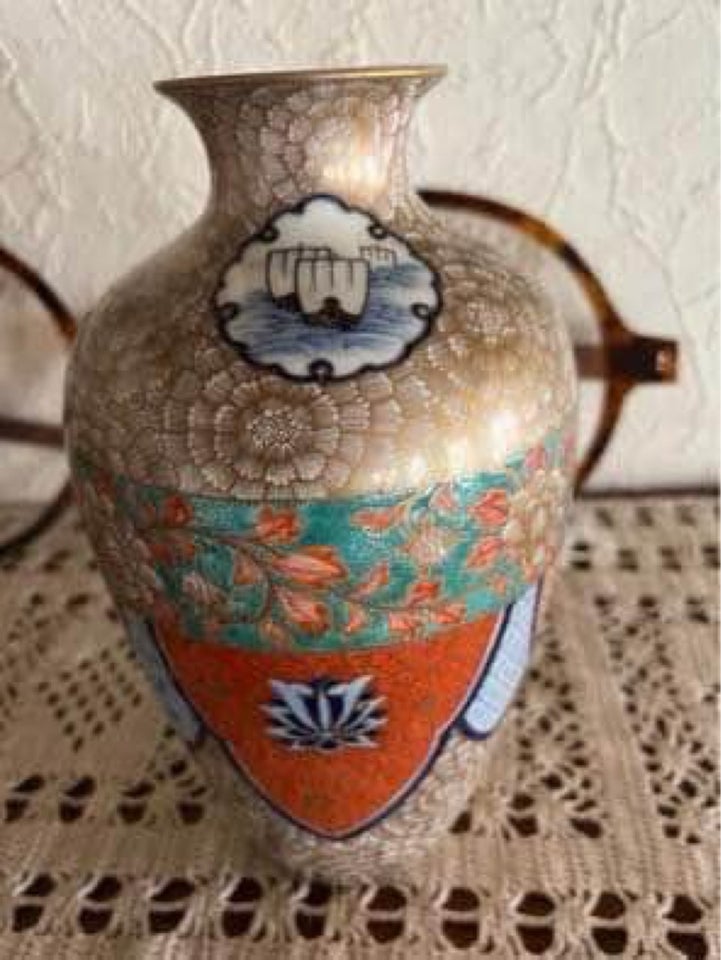 Porcelæn Vase Orientalsk