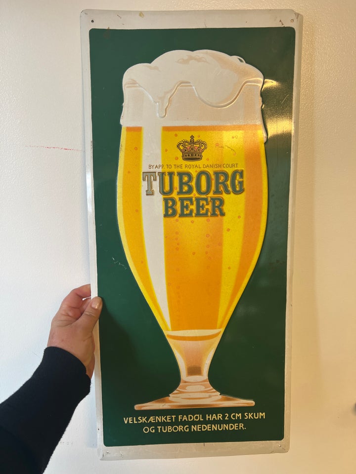 Skilte, Tuborg metal skilt