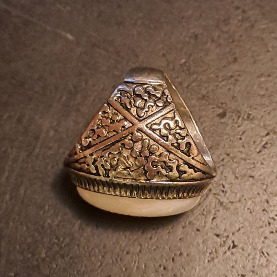 Ring, forsølvet, Vintage