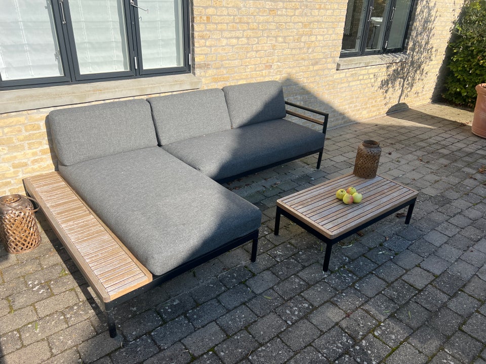 Havesofa COOP Alu og teak