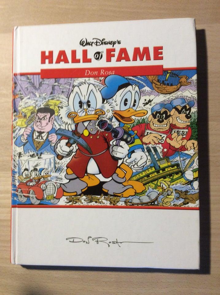 Hall of fame Don rosa, Tegneserie