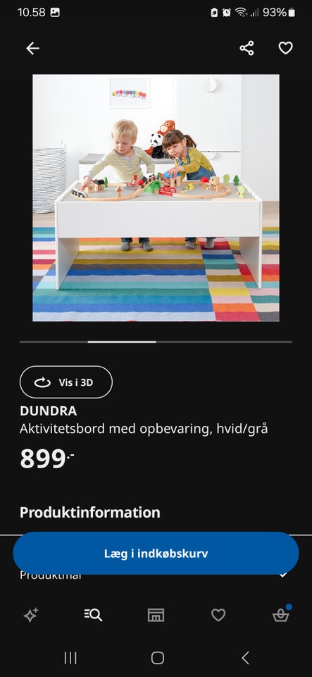 Bord/stolesæt, IKEA