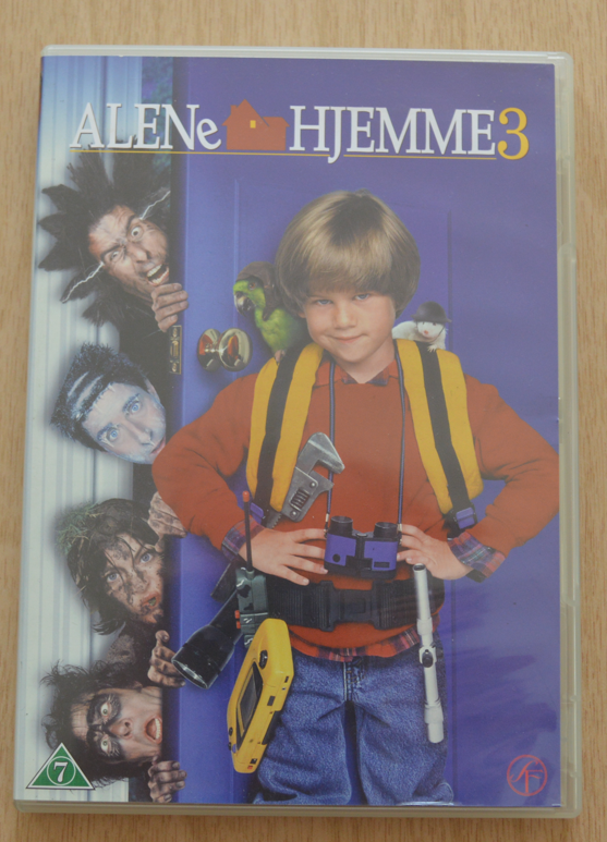 Alene Hjemme 3 DVD komedie