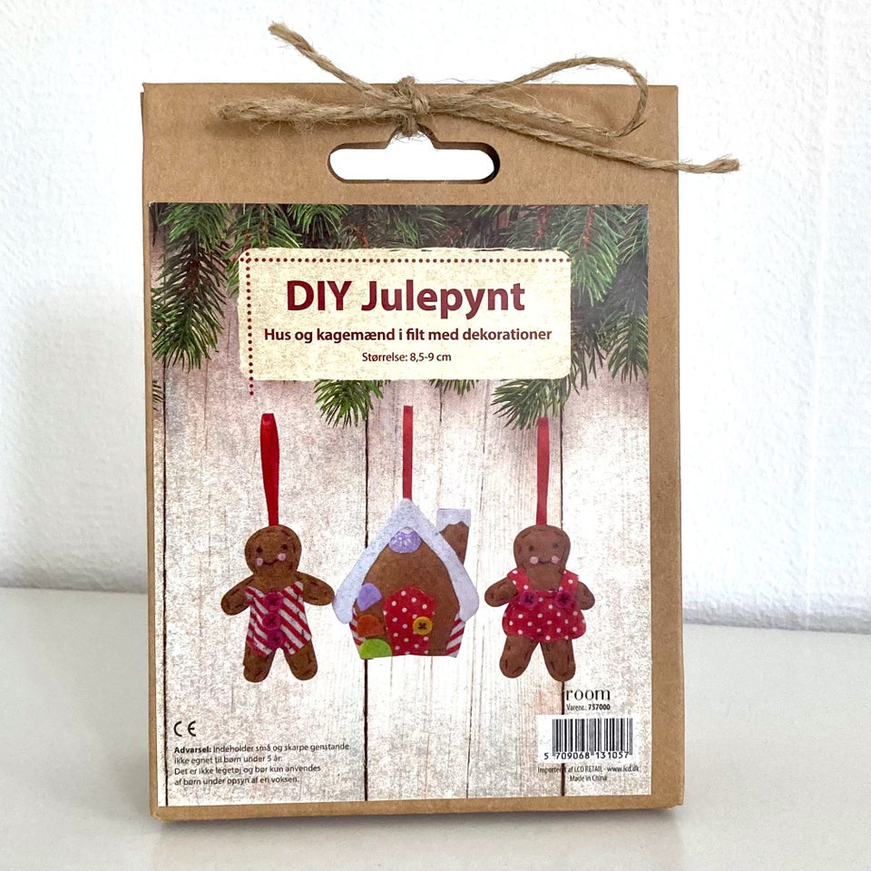 Andet legetøj KIT - DIY Julepynt i