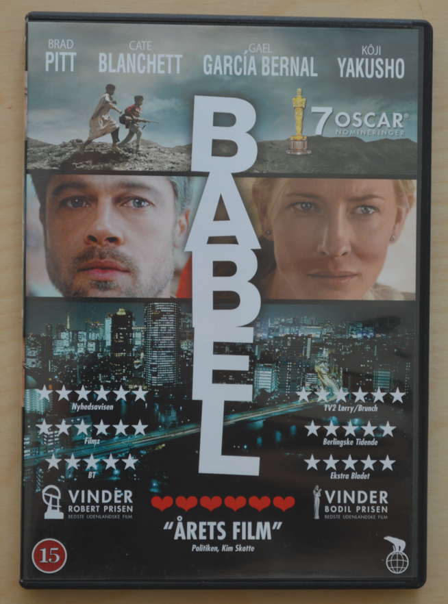 Babel, DVD, drama