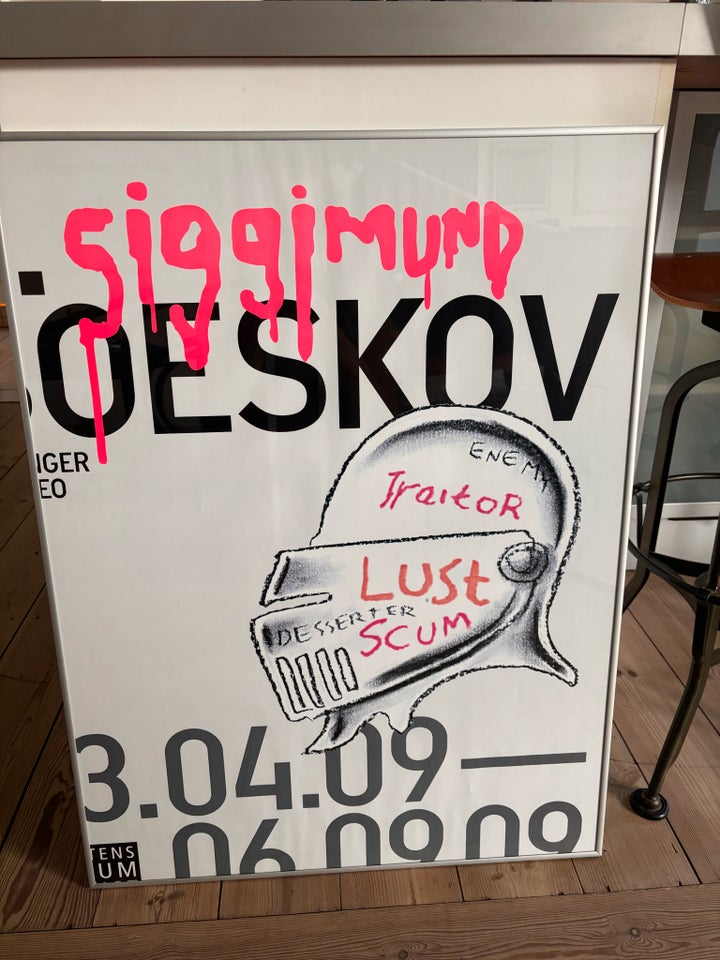 Plakat, Jakob S. Boeskov, b: 60 h: 80