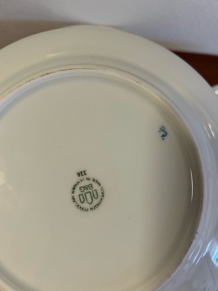 Porcelæn Kipling sommerfugl