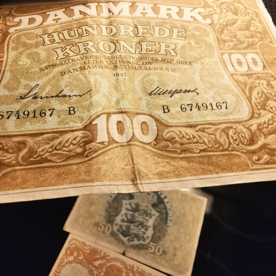 Danmark, sedler, 165 dkr.