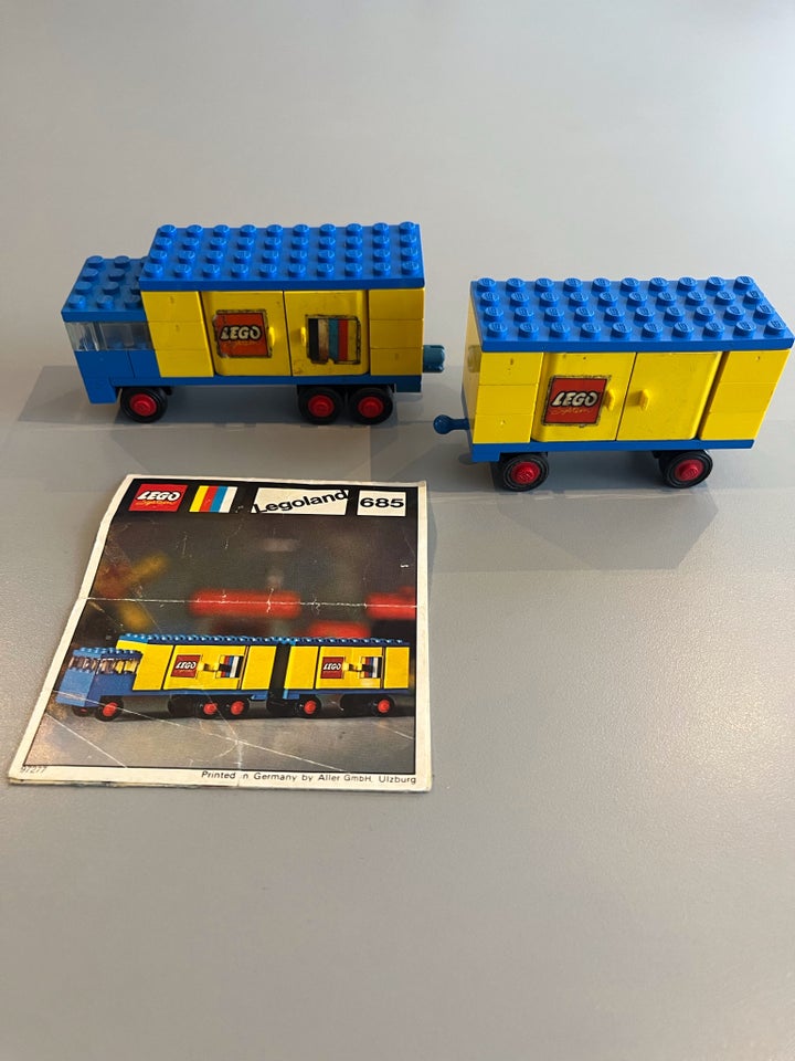 Lego City 685 MED VEJLEDNING