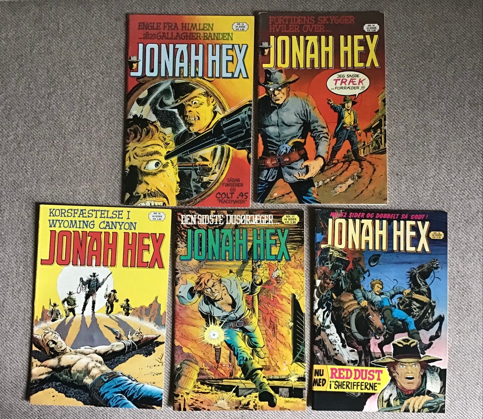 Jonah Hex 13-18, Tegneserie