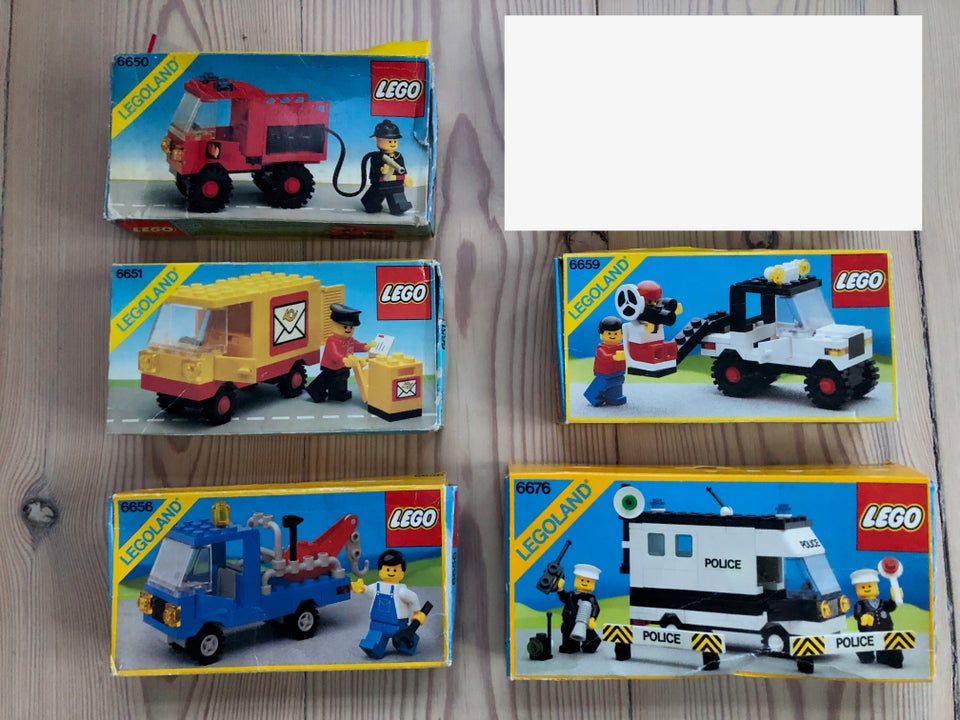 Lego City 6651 - 6659 - 6676