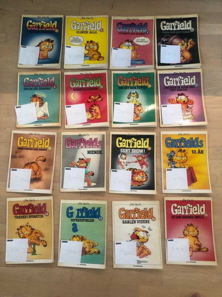 Garfield samling, Jim Davis ,