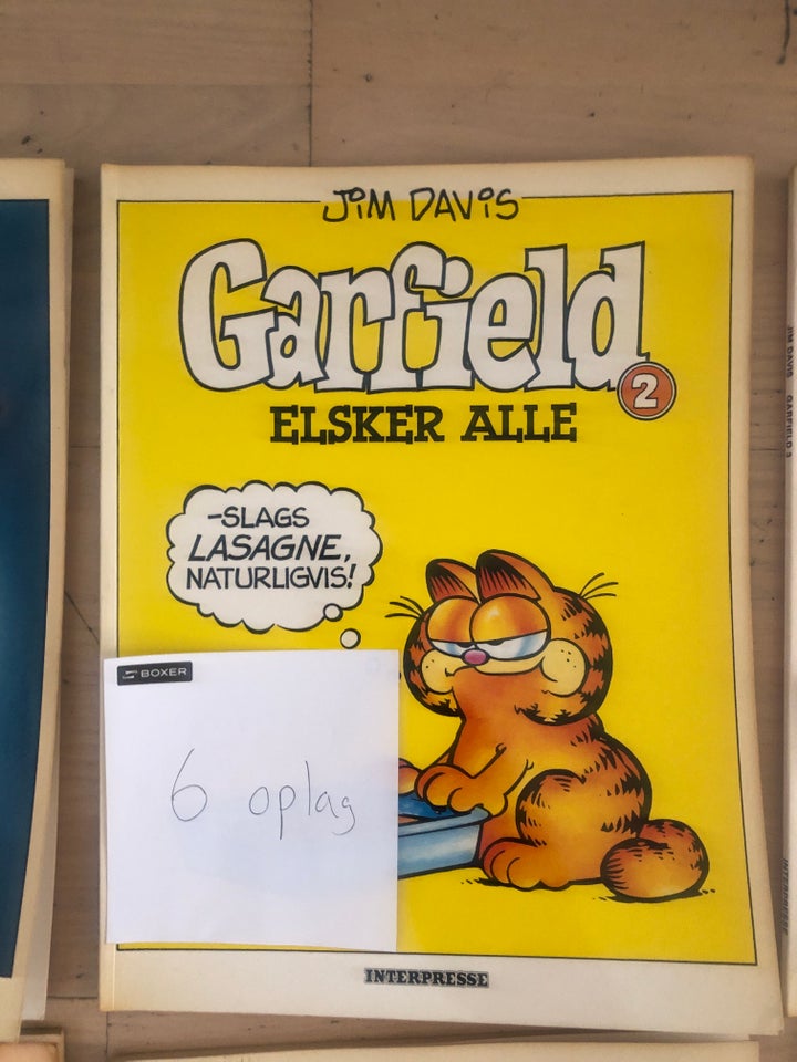 Garfield samling, Jim Davis ,