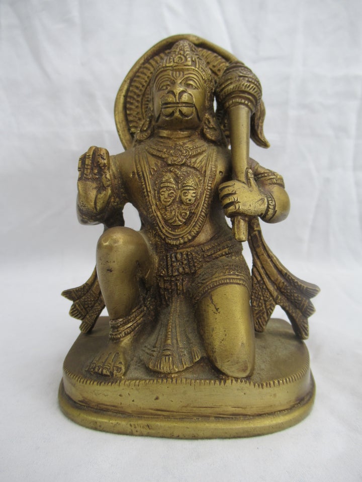 Hanuman Bronze Figur