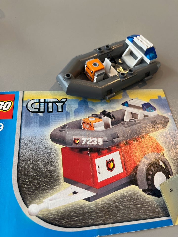 Lego City 7239 MED VEJLEDNING