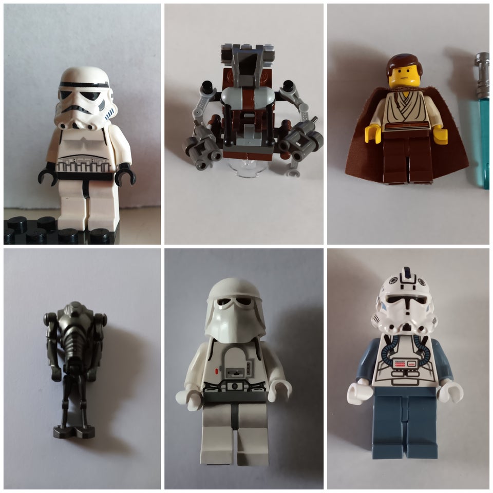 Lego Star Wars, Figurer