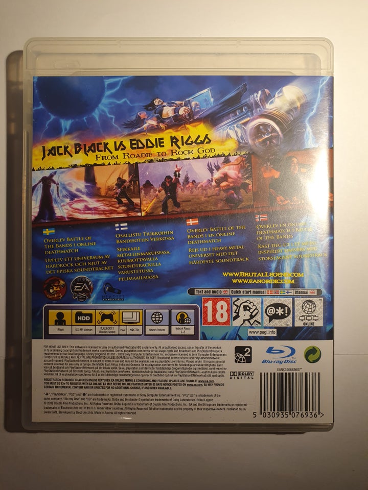 Brutal Legend PS3