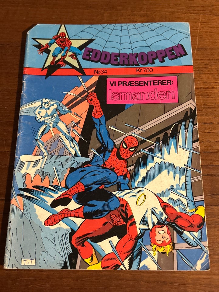 Edderkoppen 34 1982, Marvel comics