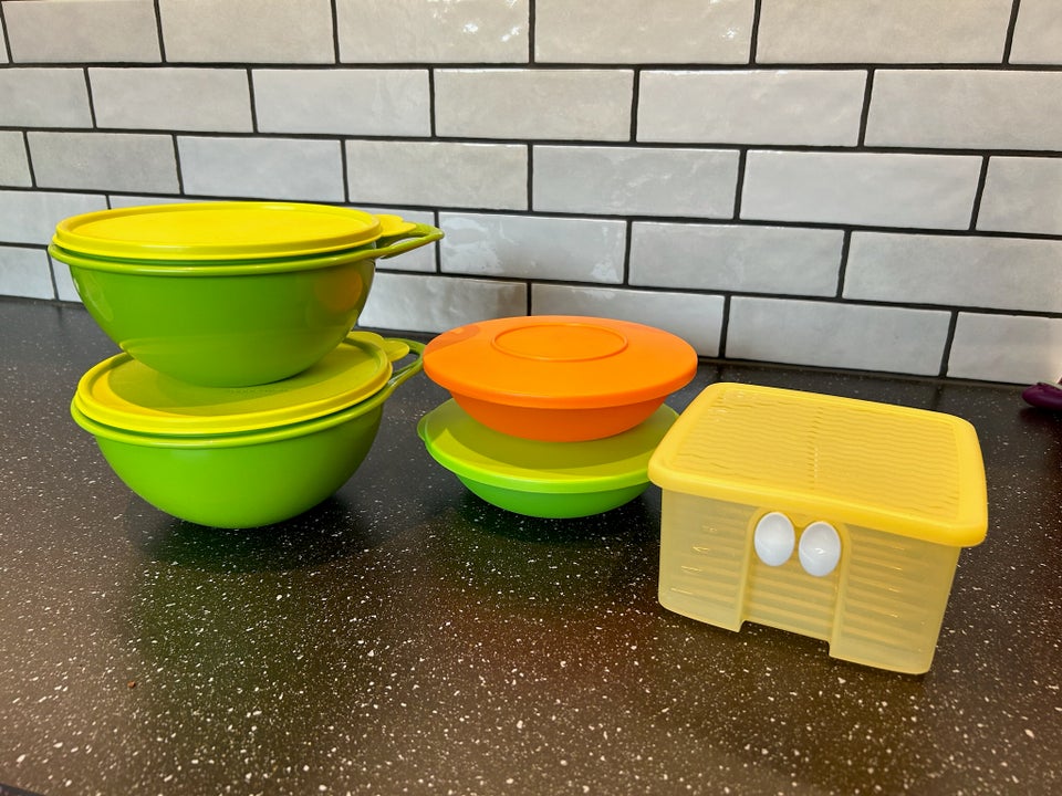 6 x bøtter  Tupperware