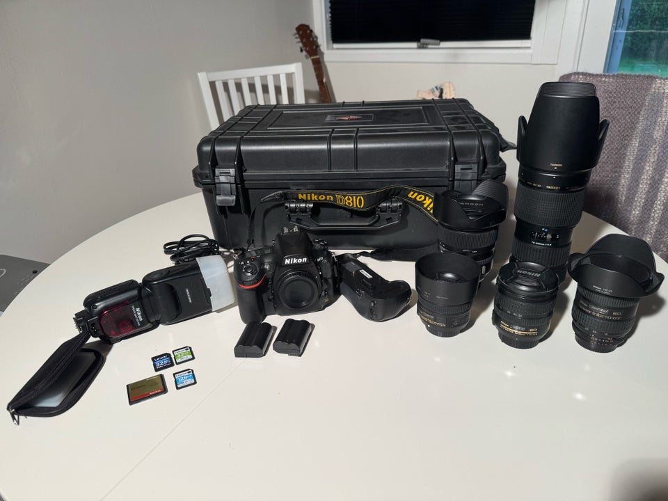 Nikon D810, spejlrefleks, 36,2