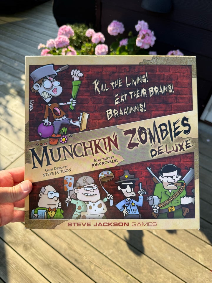 Munchkin Zombies de luxe , brætspil