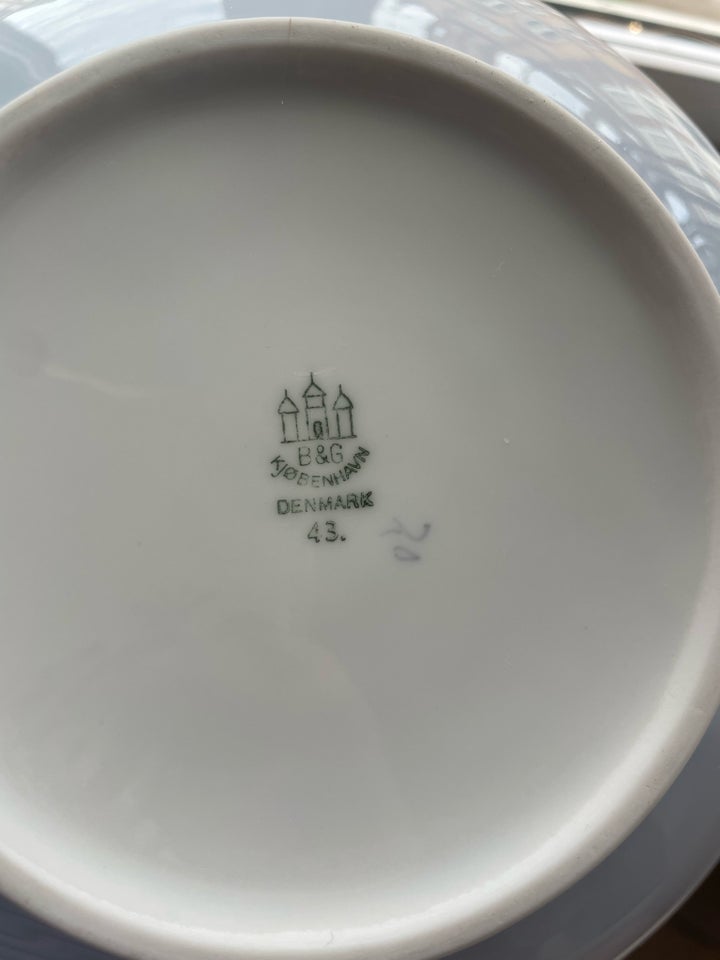 Porcelæn, Kartoffelskål, Bing 