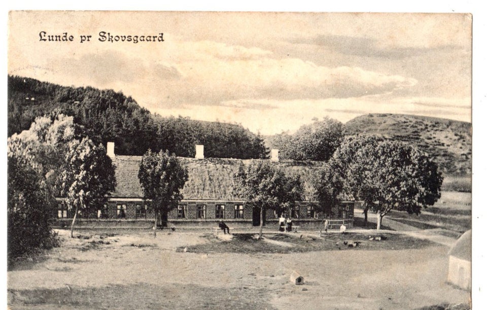 Postkort, Lunde pr. Skovsgård