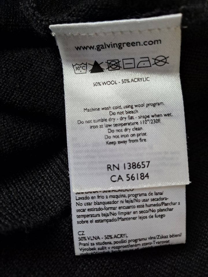 Sweater, galvin green, str. XXL