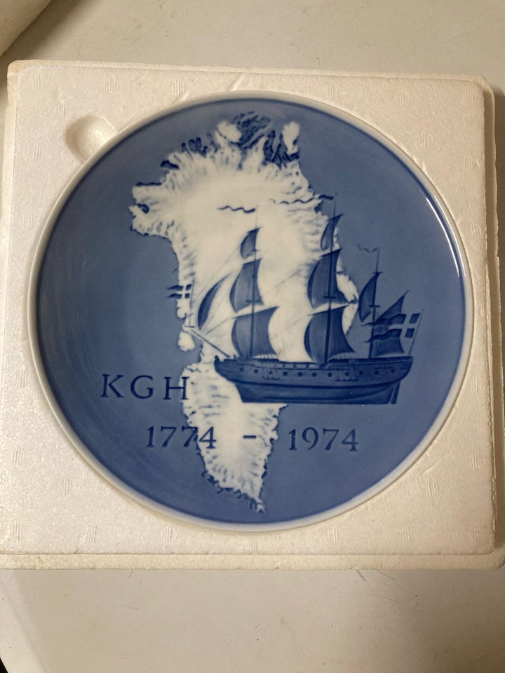 KGH platte Royal Copenhagen 1974