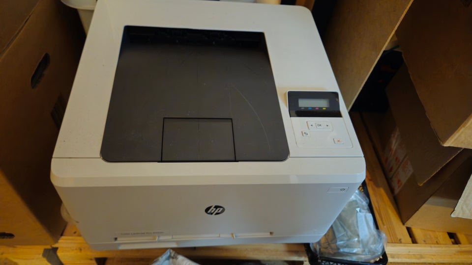 Laserprinter m farve HP