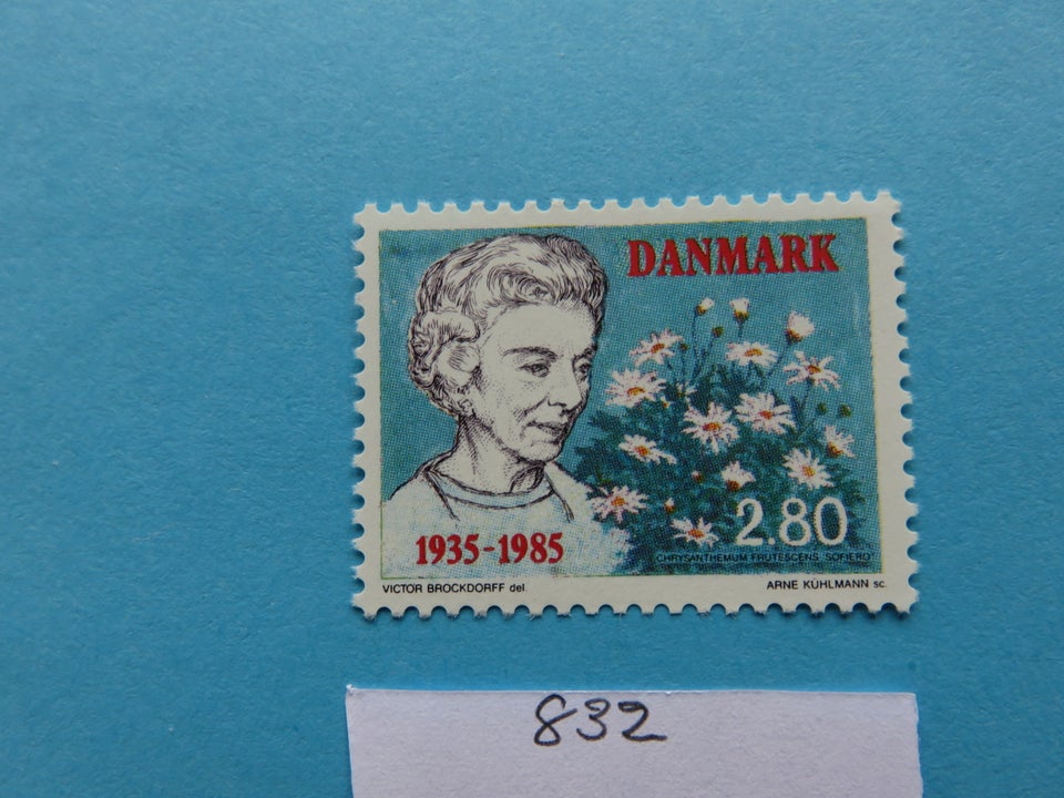 Danmark, postfrisk, AFA 832