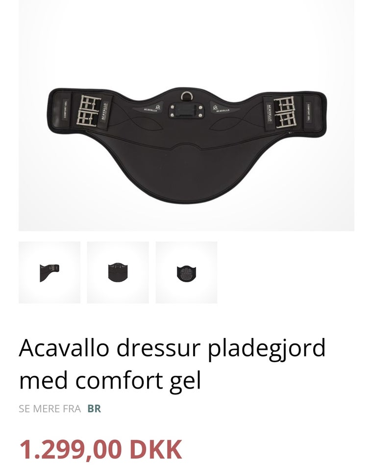 Gjord, Acavallo dressur