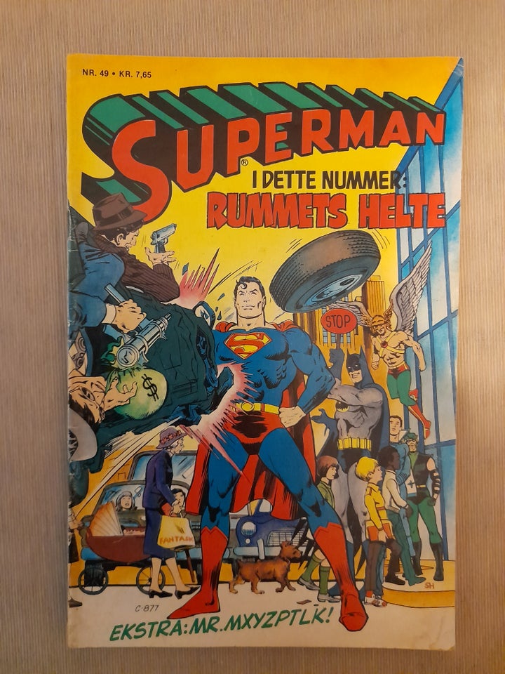 SUPERMAN, Tegneserie