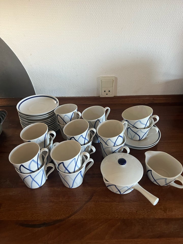 Porcelæn Kaffestel  Lyngby