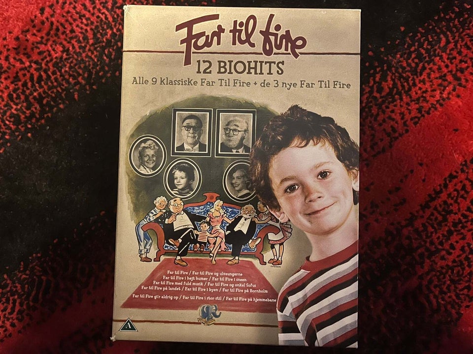 Far til Fire boks – 12 film , DVD,