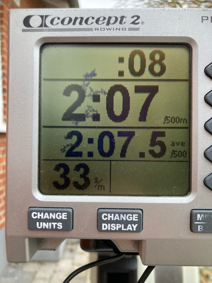 Romaskine, Concept2 PM4, Høj